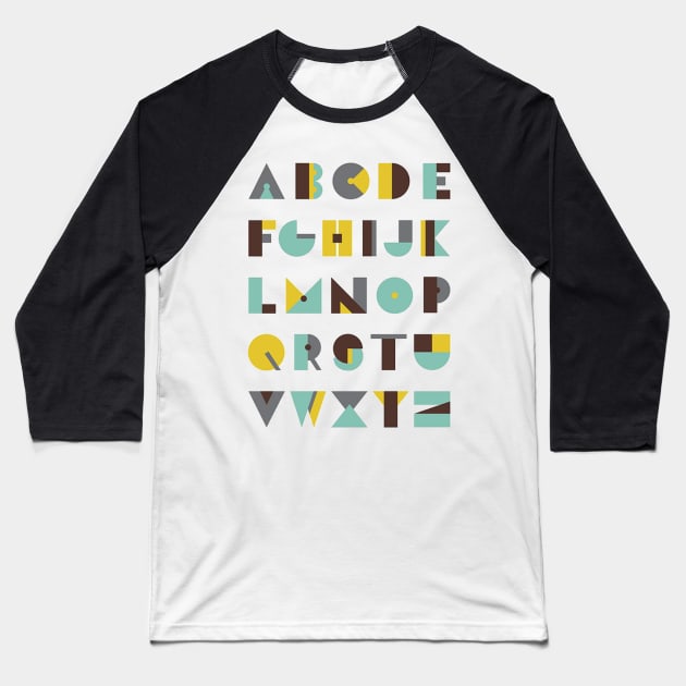 Alphabet Love !! Baseball T-Shirt by adityawagaskar